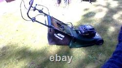 ATCO'Viscount 19' Self-Propelled Petrol Rotary Mower with Power Roller+Grass Bag
