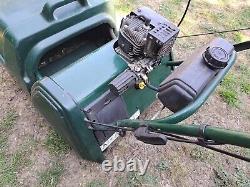 Atco Balmoral 17s Self Propelled petrol Cylinder lawnmower Whit roller