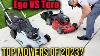 Best Lawn Mower Ego Vs Toro Battery Operated Lawn Mowers