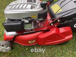 Cobra Rm40spce Key Start 16 Cut Self Drive Roller Lawnmower Vgc