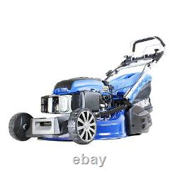 Electric Start Self Propelled Rear Roller Petrol Lawnmower 21 53cm Lawn Mower