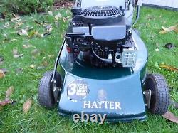 HAYTER JUBILEE 48 SELF PROPELLED 48cm ROTARY PETROL LAWNMOWER & GRASS BOX GC