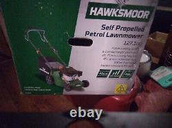 Hawksmoor 127.1cc self propelled petrol mower new unopened 2 year guarantee
