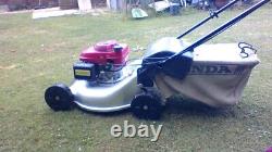 Honda IZY 536 21 Self-Propelled Petrol Rotary Mower + Grass Bag SERVICED VGC