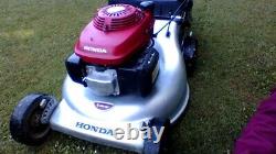 Honda IZY 536 21 Self-Propelled Petrol Rotary Mower + Grass Bag SERVICED VGC