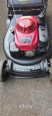 Honda Petrol HRH536 21 Self Propelled Lawnmower Good Condition
