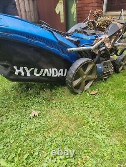 Hyundai 21/53cm 196cc Electric-Start Self-Propelled Petrol Lawnmower