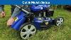 Hyundai 4 In 1 Electric Start Self Propelled Lawn Mower Hym46spe In Use Video