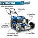 Hyundai Petrol Lawnmower 22/56cm 196cc 4-in-1 Electric-Start Self-Propelled