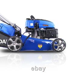 Hyundai Petrol Lawnmower Self Propelled 139cc 43cm Mulching Lawn Mower HYM430SP
