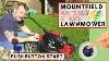 New Electric Start Mountfield Petrol Lawnmower