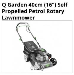 Q Garden 16 Self Propelled Petrol Lawnmower
