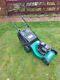 Self propelled QUALCAST petrol lawnmower whit briggs and stratton engine