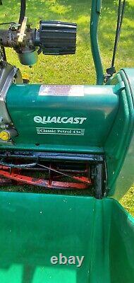 Serviced Qualcast Suffolk Punch 43s Self Propelled Petrol Cylinder Lawnmower