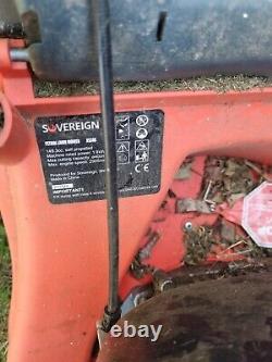 Sovereign petrol lawn mower self propelled used