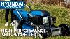 The Large Electric Start Self Propelled 56cm Petrol Lawnmower By Hyundai The Hym560spe