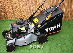 Titan Ttlmp300sp40 41cm 125cc Self-propelled Rotary Petrol Lawn Mower