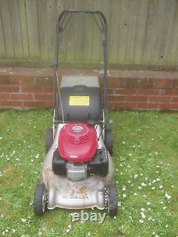 USED Working HONDA IZY 18 Cut Self Propelled Petrol Lawn Mower With Grass Bag