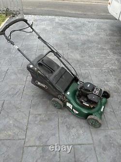 Webb self propelled petrol lawn mower